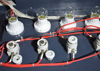 IEC 60331 Macchina di prova della resistenza al fuoco per l'integrità del circuito dei cavi BS 6387 Attrezzatura di prova della resistenza al fuoco dei cavi