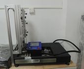 Tester verticale di infiammabilità del touch screen ISO6941, attrezzatura di prova di infiammabilità del tessuto