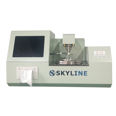 Metodo di accensione elettronica ASTM D92 Cleveland Open Cup Test Machine Flash Point Tester