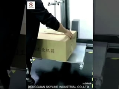 ISO22488-1972 (E) Altezza di caduta 400-1500 Apparecchiatura di prova di caduta a doppio braccio per uso conveniente