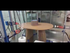 5 bombole d'aria Controllo PLC attrezzature per la prova dei mobili, macchina per la prova dei mobili da tavolo