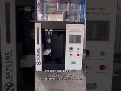 Equipaggiamento di prova per la trasmissione del calore da contatto EN 702 IZE ISO 12127-1