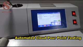 SL-OA15 Spiegazione del tester automatico per intorbidimenti e punti di scorrimento