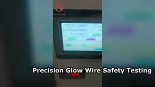 Tester di infiammabilità del filo incandescente Conformità IEC 60695