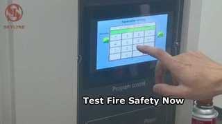 Apparecchiatura per test di infiammabilità del tester della fiamma dell'ago