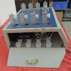 Tester di resistenza dello sfregamento di SATRA PM 154, tester di resistenza all'abrasione del laccetto di 4 gruppi di prova
