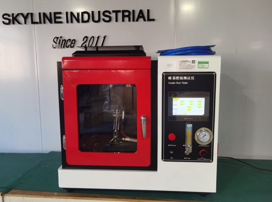 apparecchiatura di collaudo di infiammabilità dei drappi di 220V NFPA 701