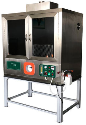 comprare BS 5852/ EN 1021 Tester standard di infiammabilità con telaio in acciaio inossidabile e altezza di fiamma di 35 mm per apparecchiature di prova dei mobili fabbricazione online