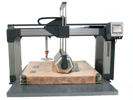 ASTM F1566 EN 1957 Mattress Integrated Testing Machine Test di robustezza e resistenza dei rulli per materassi