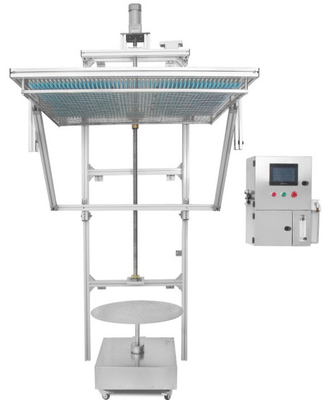 comprare IPX1 IPX2 Camera di prova ambientale in acciaio inossidabile montata a parete / tester a goccia verticale fabbricazione online