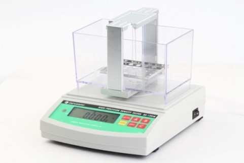 Tester di densità di schiuma di precisione con intervallo di densità 0,0001-99,9999 g/cm3