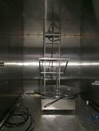 Camera di prova ambientale fissata al muro dell'acciaio inossidabile/tester verticale per IPX1, del gocciolamento prova X2