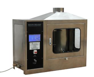 Tester di infiammabilità del materiale da costruzione dell'en 11925-2 con controllo del touch screen