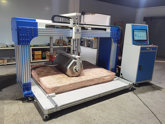 EN1957 PLC+ touch screen servomotore macchina di prova integrata per materassi