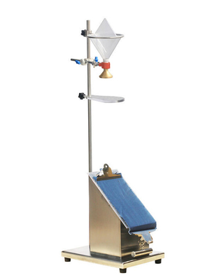 AATCC42 Tester di penetrazione da impatto su tessuti con 610 mm di altezza a cono 335x285x1080 mm