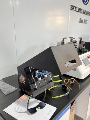Tester di posizione dell'asse di polarizzazione per occhiali da sole