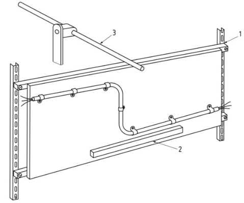 BS 6387 IEC 60331-11 Apparecchiature di prova dell'inflamabilità con potenza di 1 kW per la resistenza al fuoco