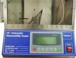 Dispositivo manuale di infornamento di ASTM D1230 tester CRF 16-1610 di infiammabilità di 45 gradi