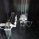 Orizzontale della plastica della schiuma e tester verticale di infiammabilità con controllo di MCU
