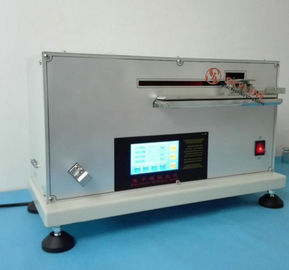 Tester automatico di rigidezza del tessuto dell'apparecchiatura di collaudo del tessuto con la lunghezza e la rigidezza di piegamento