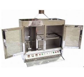 comprare Cavo dell'apparecchiatura di collaudo del fuoco e macchina bruciante orizzontale verticale della prova del cavo fabbricazione online