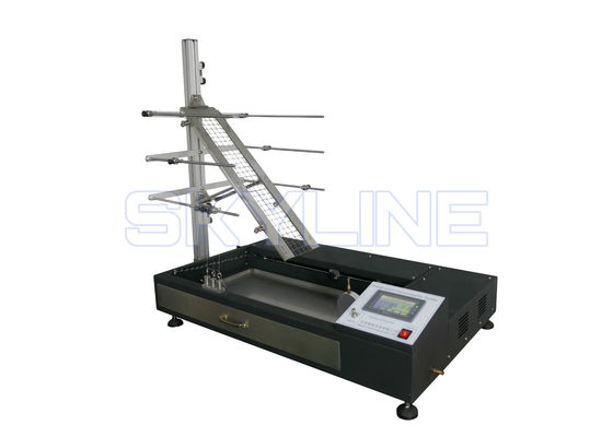 comprare EN71-2 2020 Giochi test integrato di infiammabilità a 90/45 gradi con porta campioni ristretto fabbricazione online