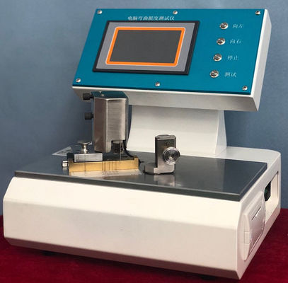 tester di rigidezza di flessione del cartone dell'attrezzatura di prova di laboratorio 0.01mN