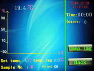 Tester chiuso del punto di infiammabilità della tazza 8in dello schermo a bassa temperatura dell'apparecchiatura di collaudo di analisi dell'olio di ASTM D3828