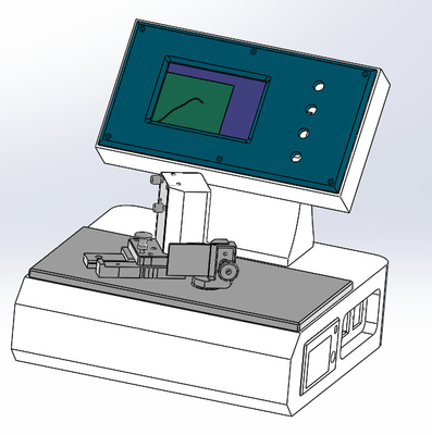 Versione del touch screen del tester di rigidezza di flessione del cartone