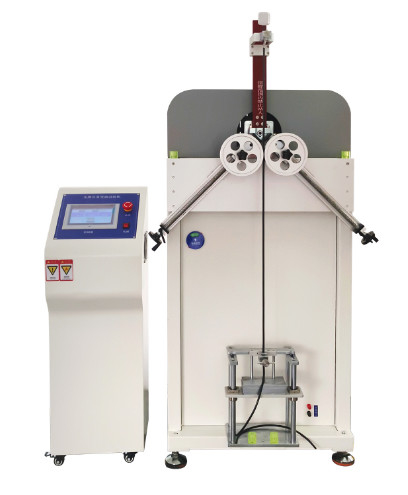 IEC 60794-1-21-2015 Macchina di prova di piegatura del cavo Tester di fibra ottica di resistenza alla piegatura a 90°