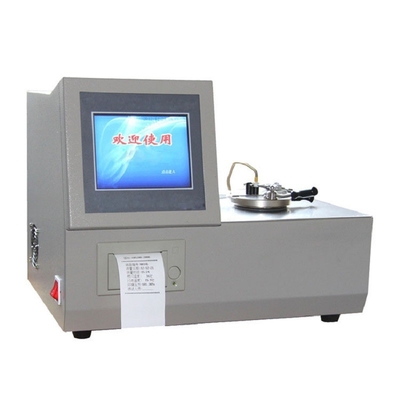 Tester chiuso del punto di infiammabilità della tazza 8in dello schermo a bassa temperatura dell'apparecchiatura di collaudo di analisi dell'olio di ASTM D3828
