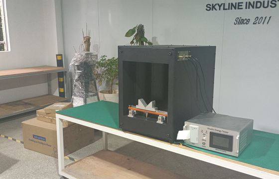 Prezzo buono En71-1 Iso8124-1 Astm F963 Tester di energia cinetica Distanza sensore Selezionare 100-400 mm in linea