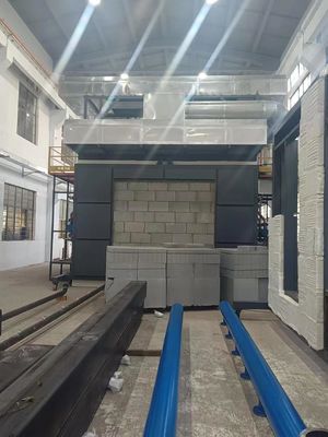 Buon prezzo BS EN 1365 Forno di prova di resistenza al fuoco verticale per pareti di parti portanti non portanti in linea