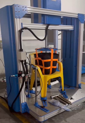 BIFMA 5.1 Test di impatto Macchina di sedile Impact Durability Tester Drop Impact Test per sedile di plastica
