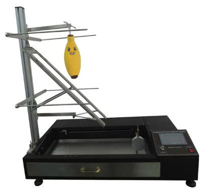 Prezzo buono EN71-2 Attrezzatura per la prova dei giocattoli Tester di infiammabilità integrato per giocattoli di peluche in linea