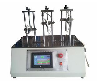 Attrezzatura di prova di laboratorio di elettronica di 3 stazioni, macchina chiave pneumatica della prova di vita