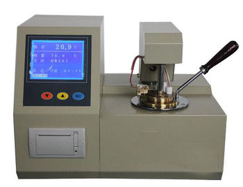 L'apparecchiatura di collaudo dell'analisi dell'olio di ASTM D93 ha chiuso il tester del punto di infiammabilità della tazza con esposizione LCD