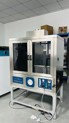 Prezzo buono BS 5852 Tester di infiammabilità con telaio in acciaio inossidabile, altezza della fiamma di 35 mm e test Jig di 450X450X300 mm per mobili imbottiti in linea