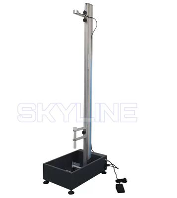 Prezzo buono SL-SF07 Macchina per test di resistenza agli urti delle lenti per occhiali Macchina per test di impatto con sfera a caduta di lenti per occhiali Sfera in acciaio da 1,27 m In linea