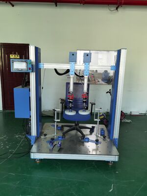 BIFMA X5.1 Chair Armrest Testing Machine con controllo PLC 650-780 mm Altezza del braccio e 18 mesi di garanzia