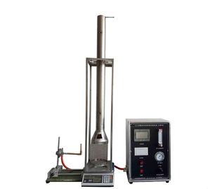 Buon prezzo Dispositivo bruciante di legno ignifugo della prova per i prodotti del legno dell'interno della decorazione che masterizzano esperimento in linea