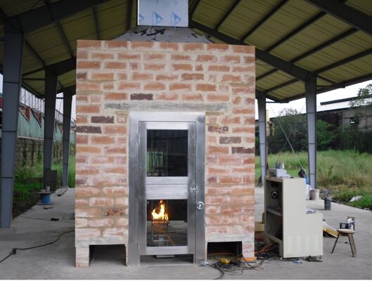 Prezzo buono UL1685 Vertical-Tray Fire Propagation Smoke Release Test Equipment for Electrical Fiber Optic Cables SL-7601S In linea