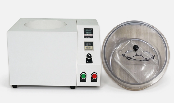 Prezzo buono Testatore di resistenza alla transpirazione del telaio degli occhiali conforme alla norma ISO 12870 con temperatura di prova di 55 °C ± 5 °C e durata di prova di 8 e 16 ore In linea