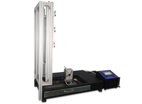 Prezzo buono Tester verticale di infiammabilità del touch screen ISO6941, attrezzatura di prova di infiammabilità del tessuto in linea