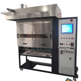 Apparecchiatura radiante del pannello di pavimentazione del tester di infiammabilità dei materiali da costruzione di ASTM E648