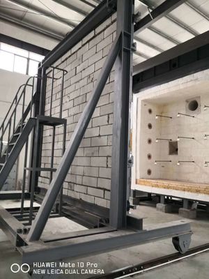 Buon prezzo Fornace 3.0*3.0*1.2m del fuoco di gas di verticale dell'en 1634 dell'UL 10C BS in linea