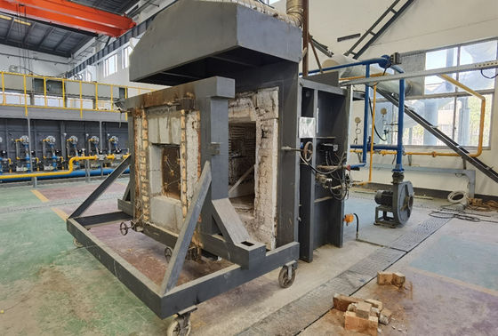 Buon prezzo Fornace verticale dell'apparecchiatura di collaudo del fuoco dell'ORIZZONTE D1.5m 30-50KPa in linea